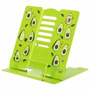 Подставка для книг и учебников бол BRAUBERG KIDS «Avocado», регулируемый угол наклона, металл, 238052