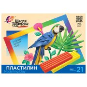 Пластилин восковой пастельный ЛУЧ «Школа творчества», 21 цв, 420 г, стек, 29С 1765-08