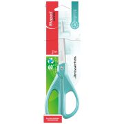 Ножницы MAPED «Essentials Color», 210 мм, бирюзовые, эргономичные ручки, 468111