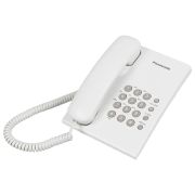 Телефон PANASONIC KX-TS2350RUW, белый, повторный набор, тональный / импульсный режим