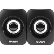 Колонки компьютерные SVEN 130, 2.0, 6 Вт, питание USB, черные, SV-020224