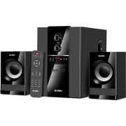 Колонки компьютерные SVEN MS-1821, 2.1, 44 Вт, Bluetooth, FM, USB, SD, черные, SV-020, SV-020774