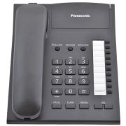 Телефон PANASONIC KX-TS2382RUB, память 10 последних набранных номеров, тональный/импульсный режим, повтор, чёрный