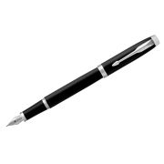 Ручка перьевая Parker «IM Essential Muted Black CT» синяя, 0,8мм, подарочная упаковка