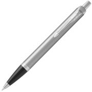 Ручка шариковая Parker «IM Essential Stainless Steel CT» синяя, 1,0мм, кнопочн., подарочная упаковка