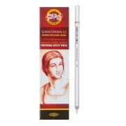 Угольный карандаш Koh-I-Noor «Gioconda Extra 8812» B, белый, заточен