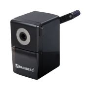 Точилка механическая «Brauberg» BlackJack, мет.мех, черный, 222516
