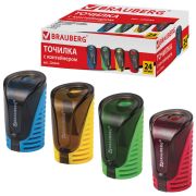 Точилка с контейнером «Brauberg» CELL, овальная, 226944