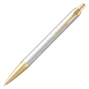 Ручка шариковая Parker «IM Premium Pearl GT» синяя, 1,0мм, подарочная упаковка