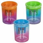 Точилка с контейнером «Brauberg» GRADE, 2 отверстия, арт. 271998