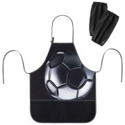 Фартук с нарукавниками для уроков труда BRAUBERG KIDS, 2 кармана, регулировка по росту, 46x54 см, «Игровой мяч», 273759