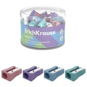 Точилка ERICH KRAUSE «EasySharp Pastel», клиновидная, корпус ассорти, 63782