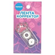 Корректирующая лента «Лапки», 5 мм х 6 м, ассорти, блистер, 73166