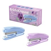 Степлер №10 ERICH KRAUSE «Clippy Pastel Bloom», до 15 листов, ассорти, 61740