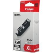 Картридж струйный CANON (PGI-450PGBK XL) PIXMA MX724/924/iX6840, черный пигментный, оригинальный, ресурс 620 стр., 6434B001