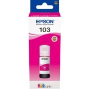 Чернила EPSON 103 (C13T00S34A) для СНПЧ EPSON L3100/L3101/L3110/L3150/L3151/L1110, пурпурные, ОРИГИНАЛЬНЫЕ