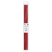 Бумага крепированная ТРИ СОВЫ, 50*250см, 32г/м2, бордо, в рулоне, пакет с европодвесом