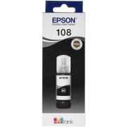 Чернила EPSON 108 (C13T09C14A) для СНПЧ EPSON L8050 /L8100 /L18050, черные, ОРИГИНАЛЬНЫЕ
