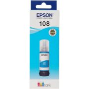 Чернила EPSON 108 (C13T09C24A) для СНПЧ EPSON L8050 /L8100 /L18050, голубые, ОРИГИНАЛЬНЫЕ