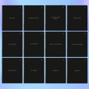 Тетради предметные, КОМПЛЕКТ 12 ПРЕДМЕТОВ, 48 л., матовая ламинация, BRAUBERG, «MINIMAL», 404831