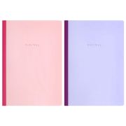 Тетрадь А4 96 л. BRAUBERG, на сшивке с корешком, клетка, обложка картон, «Minimal Pastel», 405282