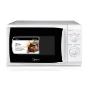 Микроволновая печь MIDEA MM720CFB объем 20 л, мощность 700 Вт, механическое управление, белая