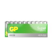 Батарейки КОМПЛЕКТ 20 шт., GP Super G-Tech, AA (LR6,15А), алкалиновые, пальчиковые, 15A-2CRVS20, GP 15A-2CRVS20