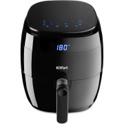 Аэрогриль KITFORT КТ-2202, 1500 Вт, 3,2 л, 8 программ, таймер, сенсорное управление, черный