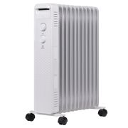 Обогреватель масляный ELECTROLUX EOH/BE-11ZW, 2200 Вт, 11 секций, белый, НС-1639046