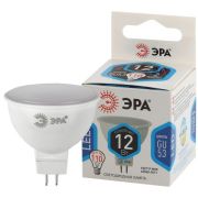 Лампа светодиодная ЭРА STD, 12 (110) Вт, цоколь GU5.3, софит, нейтральный белый свет, 35000 ч., LEDMR1612W840GU5.3, Б0040888