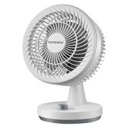 Вентилятор настольный SONNEN FT-160, 40 Вт, 23 см, 3 скорости, вращение на 60°, механическое управление, белый, 457784