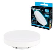 Лампа светодиодная SONNEN EXTRA, 10 (90) Вт, GX53, таблетка, холодный белый, 30000 ч, LED 10W-6500-GX53, 457932
