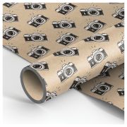 Упаковочная бумага крафт 70*100см, MESHU «Say cheese!», 70г/м2