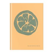 Записная книжка А5 64л. BG «Сочные фрукты», soft-touch ламинация, блок-еженедельник, блок 80 гр/м2