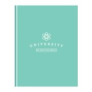Записная книжка А5 64л. BG «Университет», soft-touch ламинация, блок-еженедельник, блок 80 гр/м2