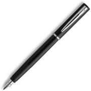 Ручка перьевая Waterman «Allure Black» синяя, 0,8мм, подарочная упаковка