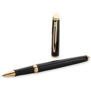 Ручка-роллер Waterman«Hemisphere Mars Black GT» черная, 0,8мм, подарочная упаковка