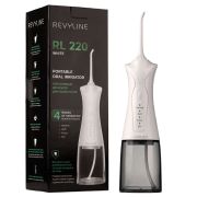 Ирригатор для полости рта REVYLINE RL 220, емкость резервуара 0,3 л, 2 насадки, белый, 7943