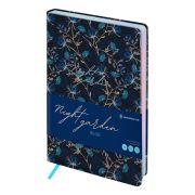 Ежедневник недатированный, А5, 136л., кожзам, Greenwich Line «Фантастический зеленый мир», тон. блок