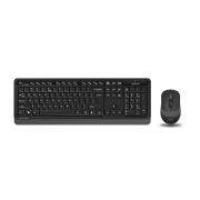Набор беспроводной A4TECH Fstyler FG1010, USB, 104 клавиши, мышь 4 кнопки + 1 кнопка-колесо, черная, 1147570
