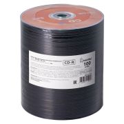 Диски CD-R SMARTBUY, 700 Мб, 52x, Bulk (упаковка на шпиле), КОМПЛЕКТ 100 шт., SBCD-R100S