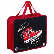 Папка на молнии с ручками А4 «Юнландия» Urban Style, пластик, 271464