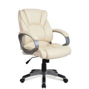 Кресло офисное BRABIX «Eldorado EX-504», экокожа, бежевое, 531167