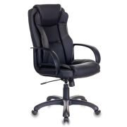 Кресло офисное CH-839/BLACK, экокожа, черное