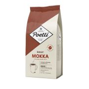 Кофе в зернах Poetti «Daily Mokka», вакуумный пакет, 1кг