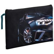 Папка для тетрадей А4 «Brauberg» Super car, 1 отделение, полиэстер, на молнии, 272171