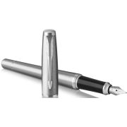 Ручка перьевая Parker «Urban Metro Metallic CT» синяя, 0,8мм, подарочная упаковка