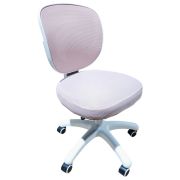 Кресло детское BRABIX KIDS «MG-230», без подлокотников, сетка/ткань TW, розовое, 533319