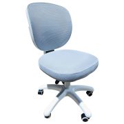 Кресло детское BRABIX KIDS «MG-230», без подлокотников, сетка/ткань TW, серое, 533321