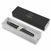 Ручка перьевая Parker «IM Professionals Monochrome Titanium» синяя, 1,0мм, подарочная упаковка